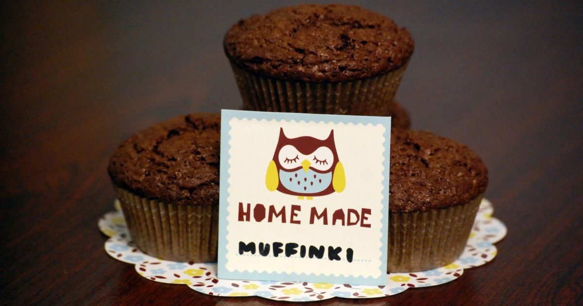 [Kuchnia Zośki] Muffinki czekoladowe